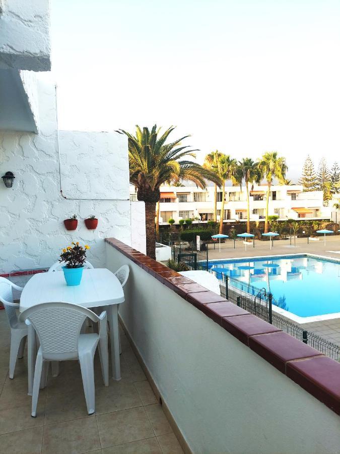 Blu Apartment, Wifi Free Pool View Costa Del Silencio Luaran gambar