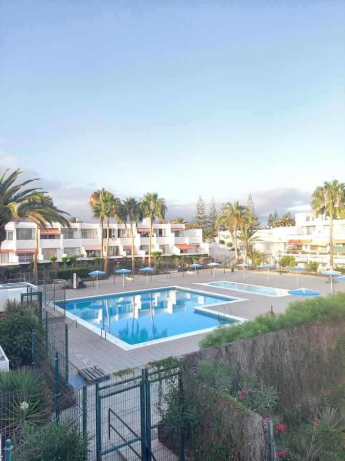 Blu Apartment, Wifi Free Pool View Costa Del Silencio Luaran gambar